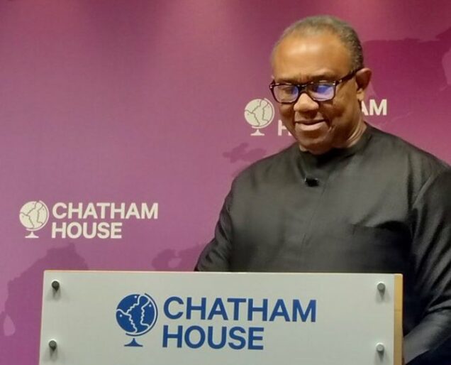 Peter Obi at Chatham House