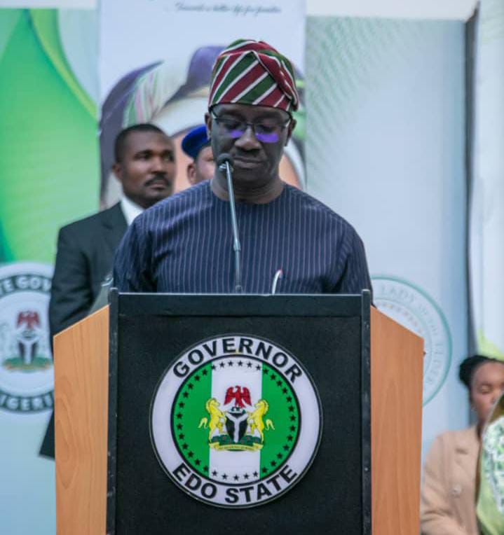 2027 ELECTIONS: Gov Okpebholo Assures President Tinubu Of 100% Vote In Edo, As First Lady  Donates Food Items To Vulnerable Citizens