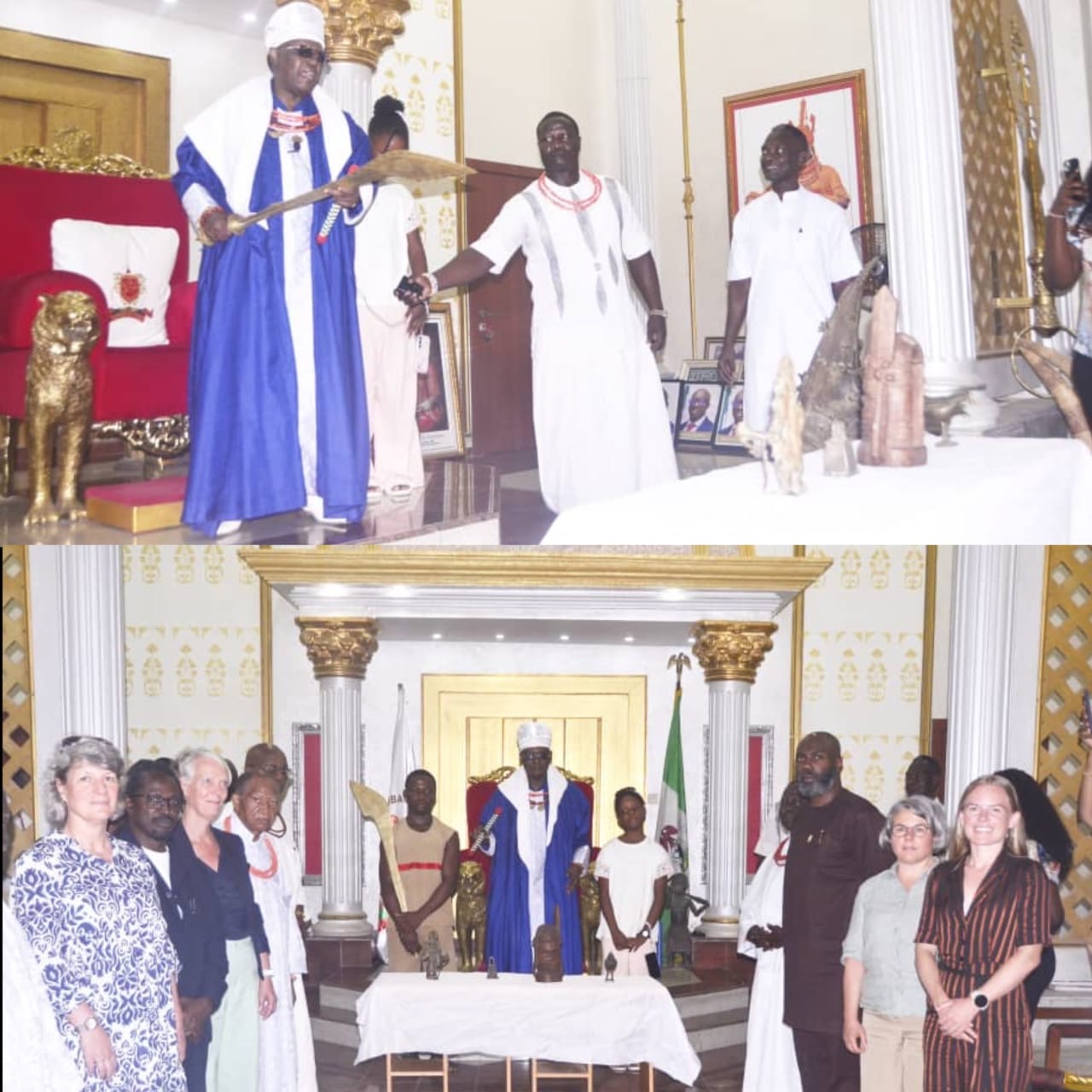 Oba of Benin Foils Re-looting of Artifacts, as 119 Pieces Return to the Kingdom
