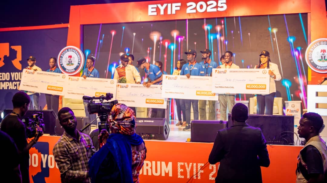 EYIF 2025: WE’RE EMPOWERING EDO YOUTHS TO BE SELF-SUFFICIENT- GOV OKPEBHOLO