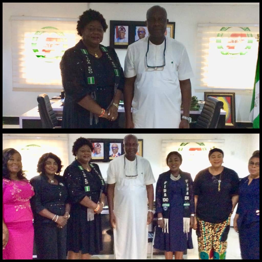 COURTESY VISIT: FIDA EDO STATE PAYS ADVOCACY VISIT TO THE EXECUTIVE CHAIRMAN, EGOR LOCAL GOVERNMENT COUNCIL