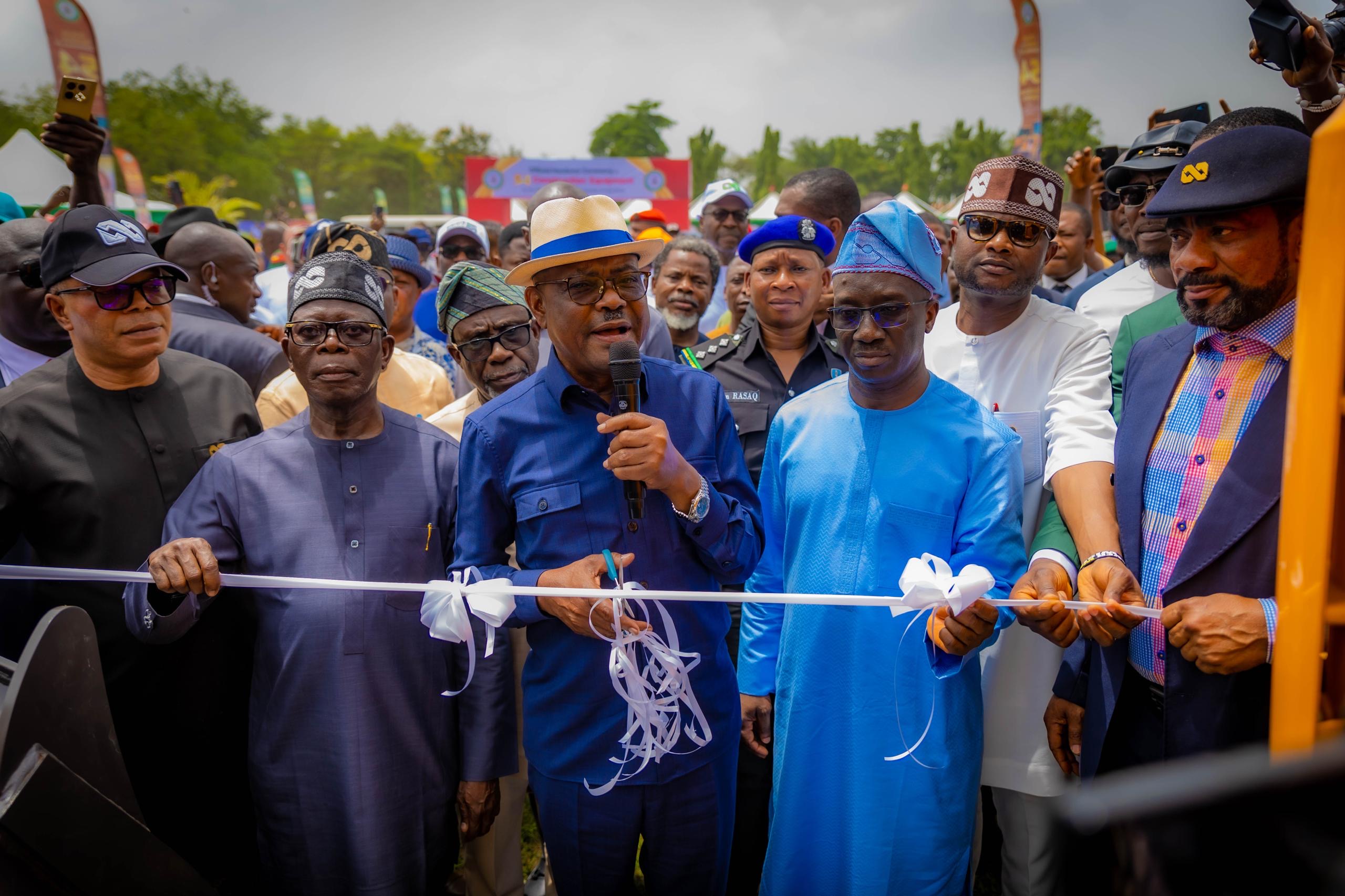 Wike Commissions 54 Equipment for Edo LGAs