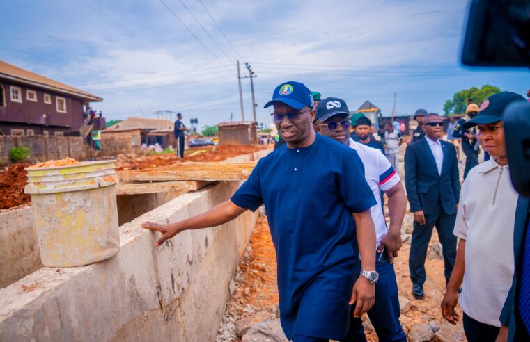 Okpebholo Inspects Road, Residents Rejoice