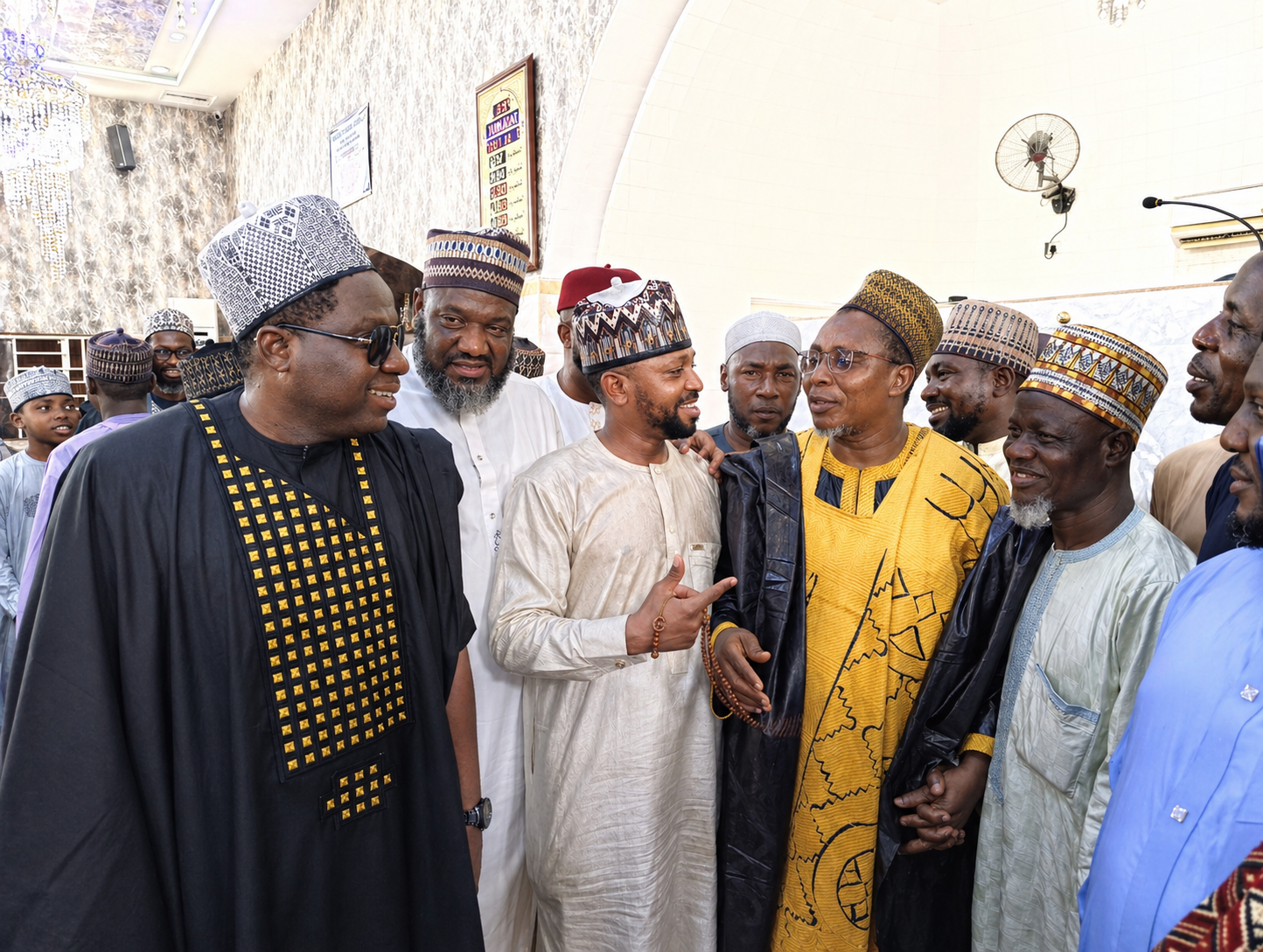 Nasidi Attends Babayaro Wedding, Consults Grassroots on Assembly Bid
