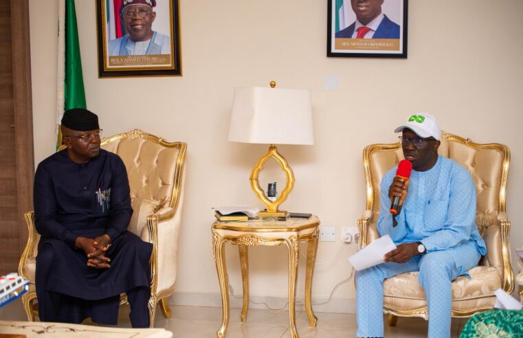 Okpebholo Reaffirms Federal Partnership to Boost Water Infrastructure, Security in Edo