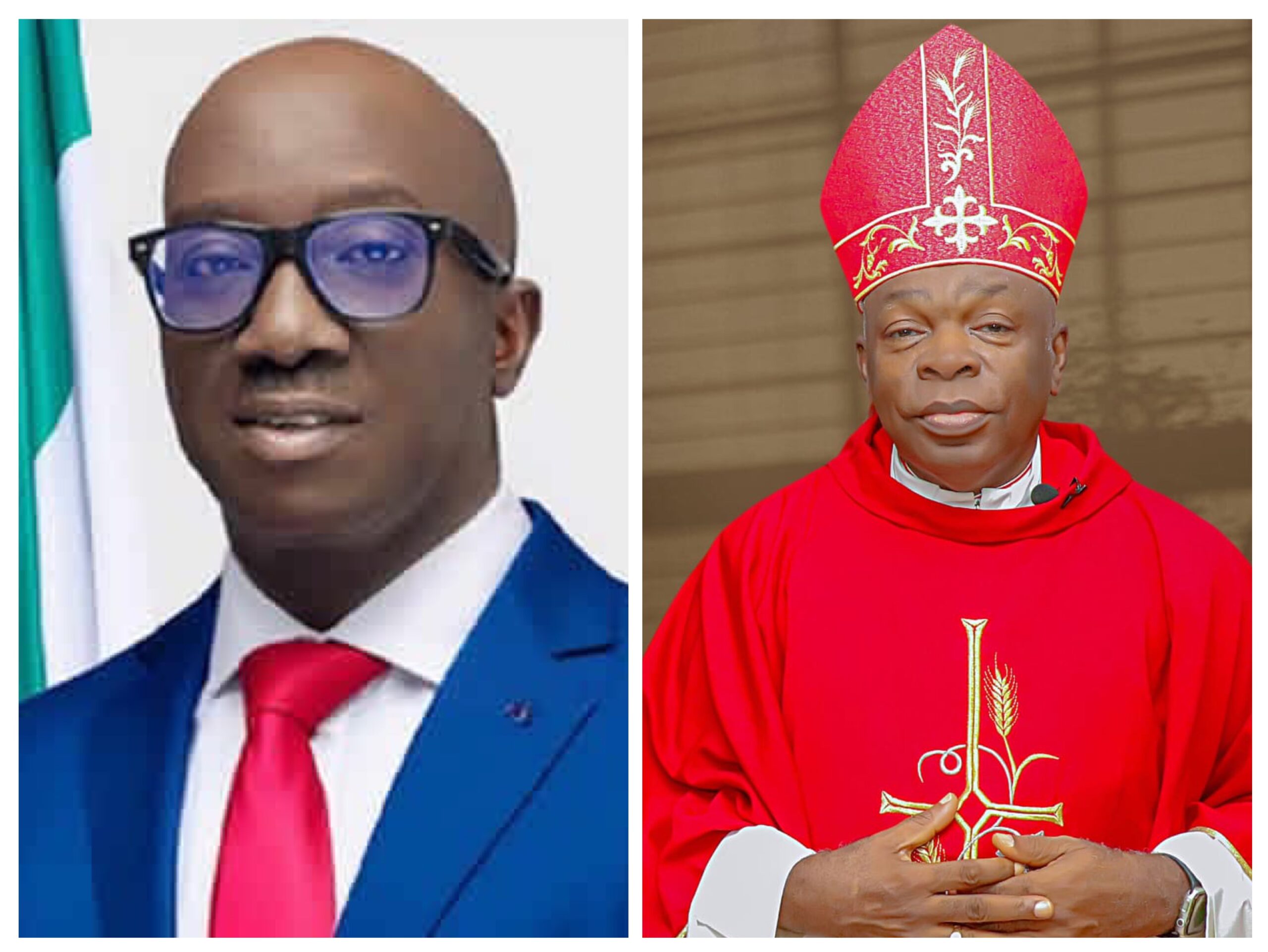 Okpebholo Hails Archbishop Akubeze at 20th Episcopal Anniversary