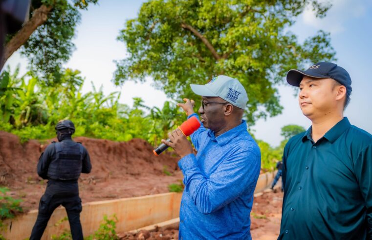 Okpebholo Inspects New Edo Central Road Corridors, Targets Connectivity for 15 Communities