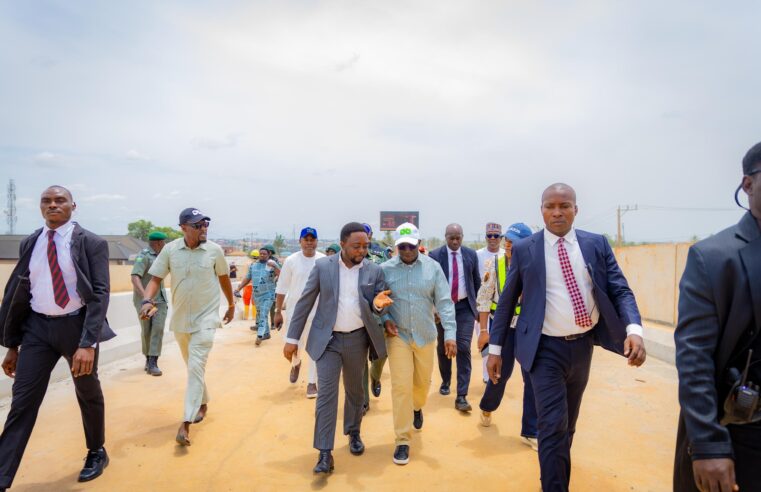 Gov Okpebholo Inspects Ikpoba Hill Flyover, Residents Applaud Progress