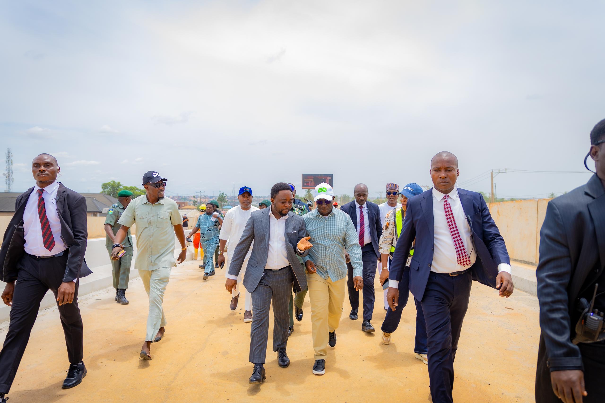 Gov Okpebholo Inspects Ikpoba Hill Flyover, Residents Applaud Progress