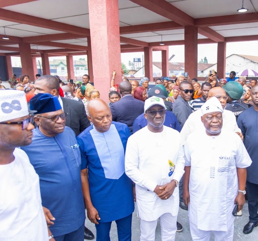 Celebration as Okpebholo, Idahosa, Odubu, Imasuen Inspect Reconstructed Oba Market