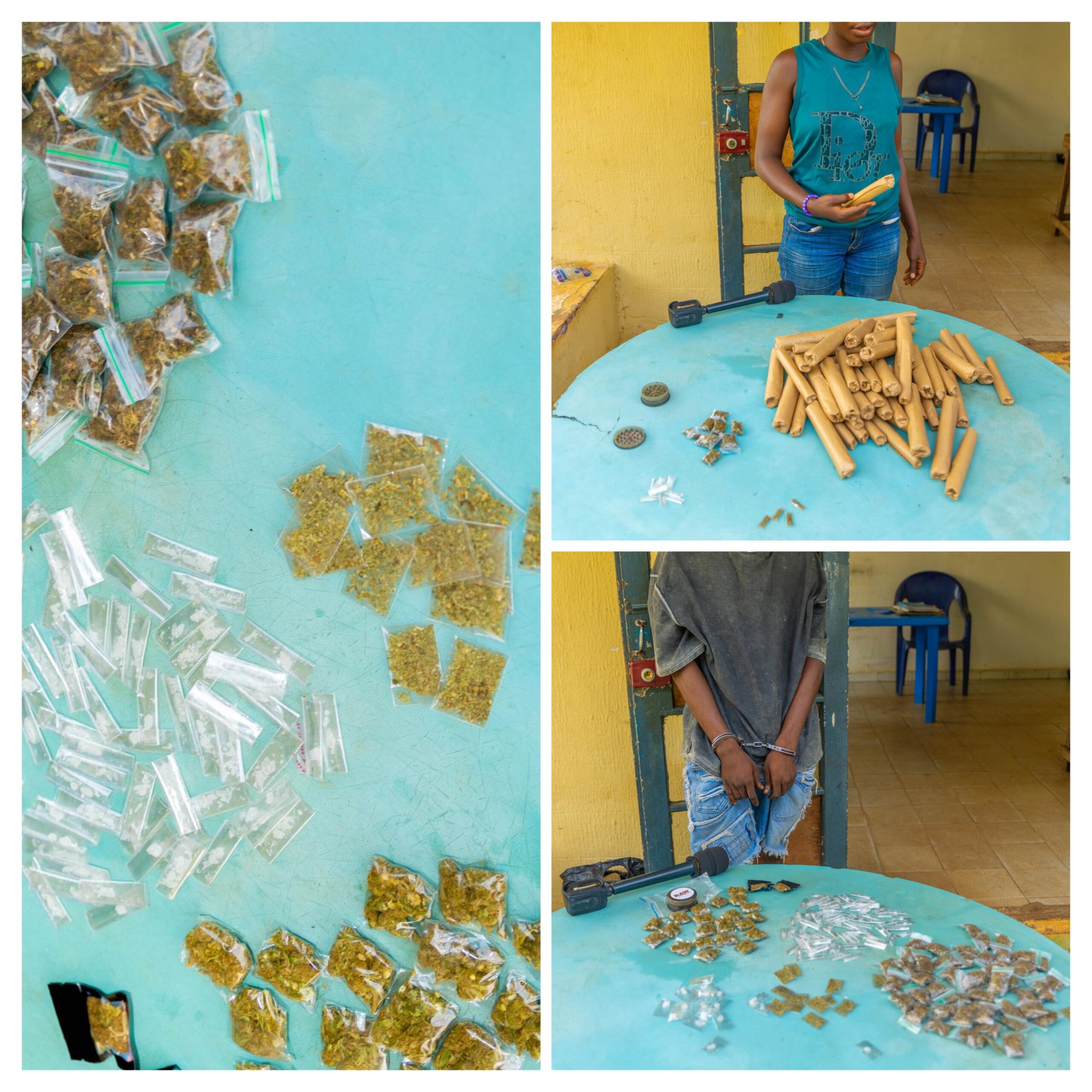 ESSN Arrests Two Suspects With Large Cache of Illicit Drugs in Edo