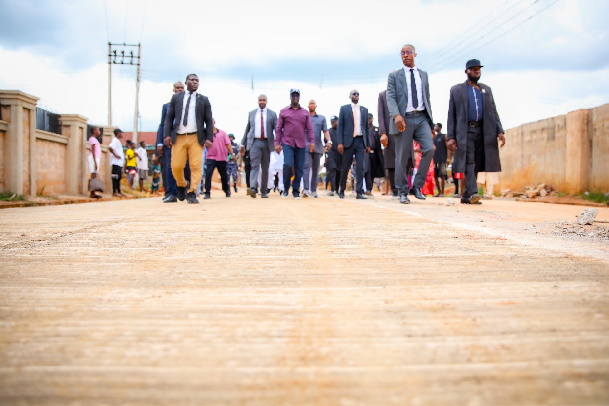 Residents Applaud Okpebholo as Charismatic Road Nears Completion