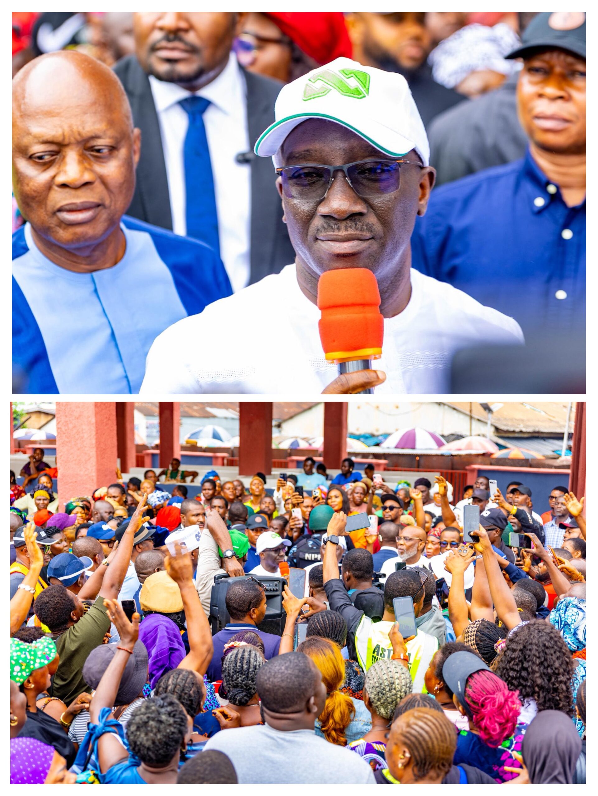 Oba Market Reconstruction As proof that promises can still be kept