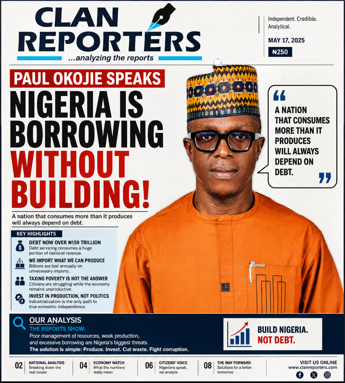 A Nation Borrowing Without Building