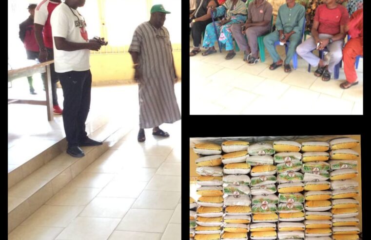 Egor Council Chairman Celebrates Eid with Muslims, Donates Food Items