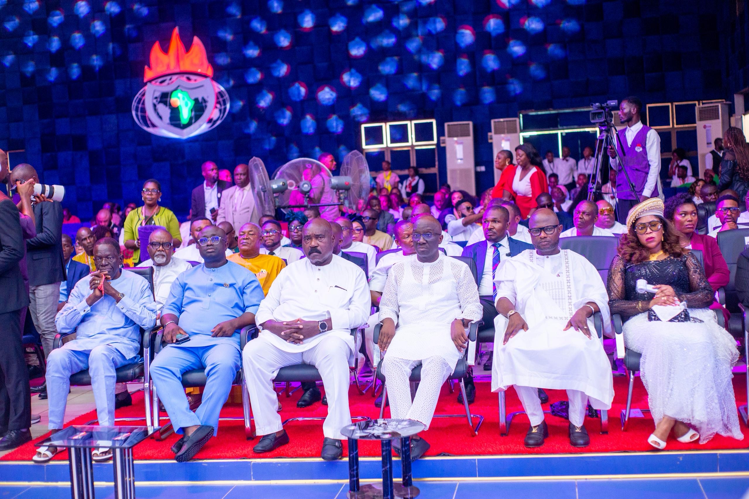 Gov Okpebholo Leads Dignitaries to Thanksgiving Service for Edo Deputy Governor’s Late Mother