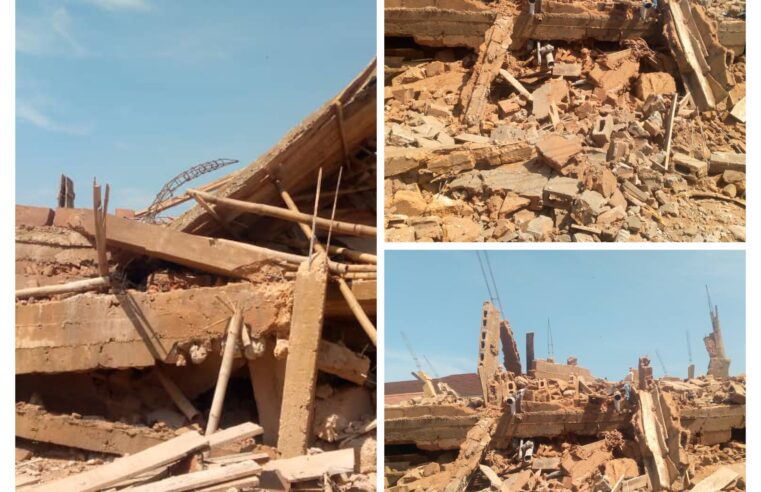 Edo Govt. condemns use of substandard materials in collapsed two-storey building