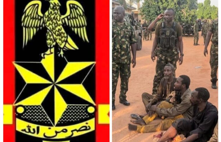 TROOPS OF NIGERIAN ARMY RESCUE FOUR KIDNAP VICTIMS IN KATSINA STATE