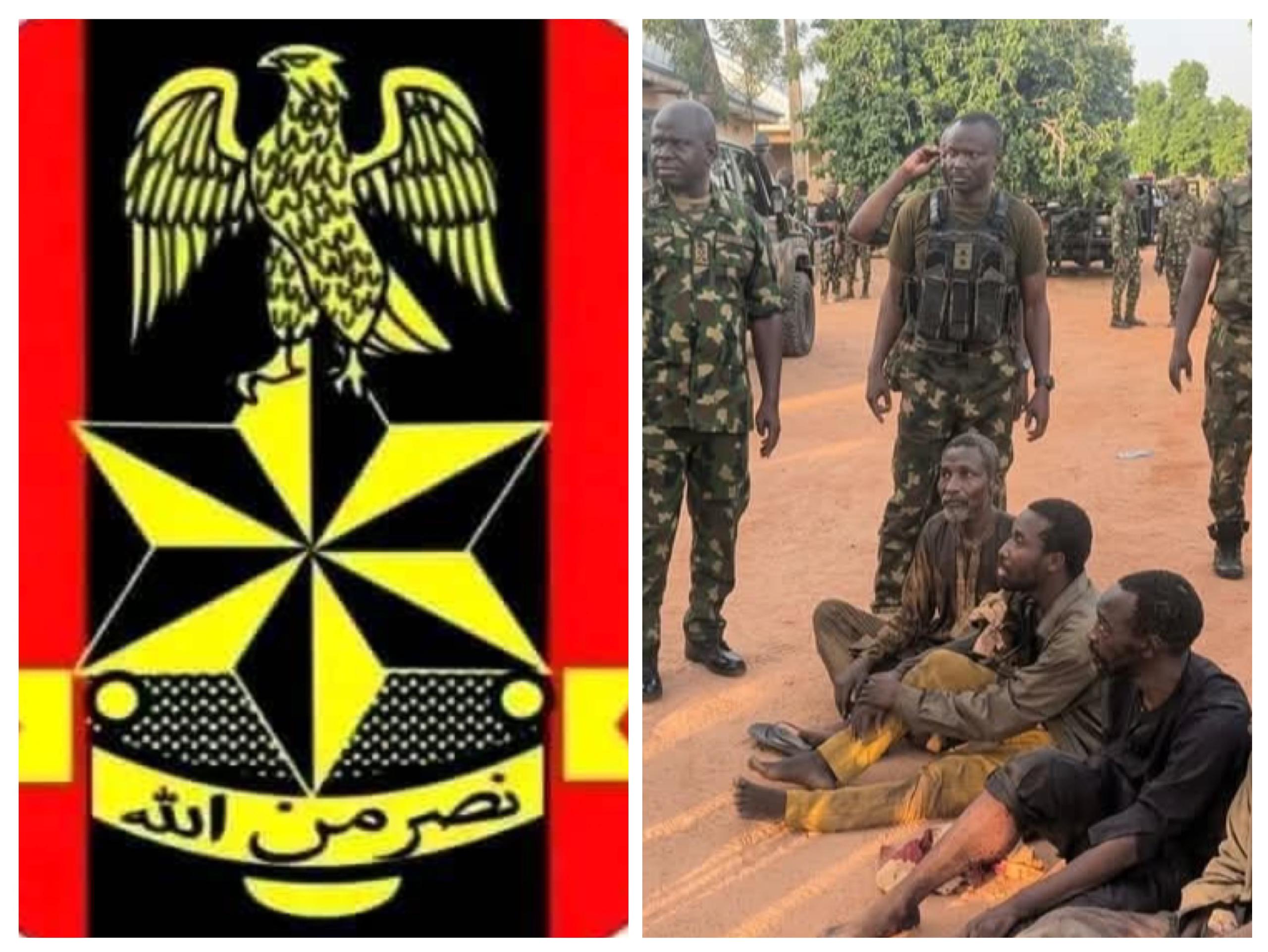 TROOPS OF NIGERIAN ARMY RESCUE FOUR KIDNAP VICTIMS IN KATSINA STATE
