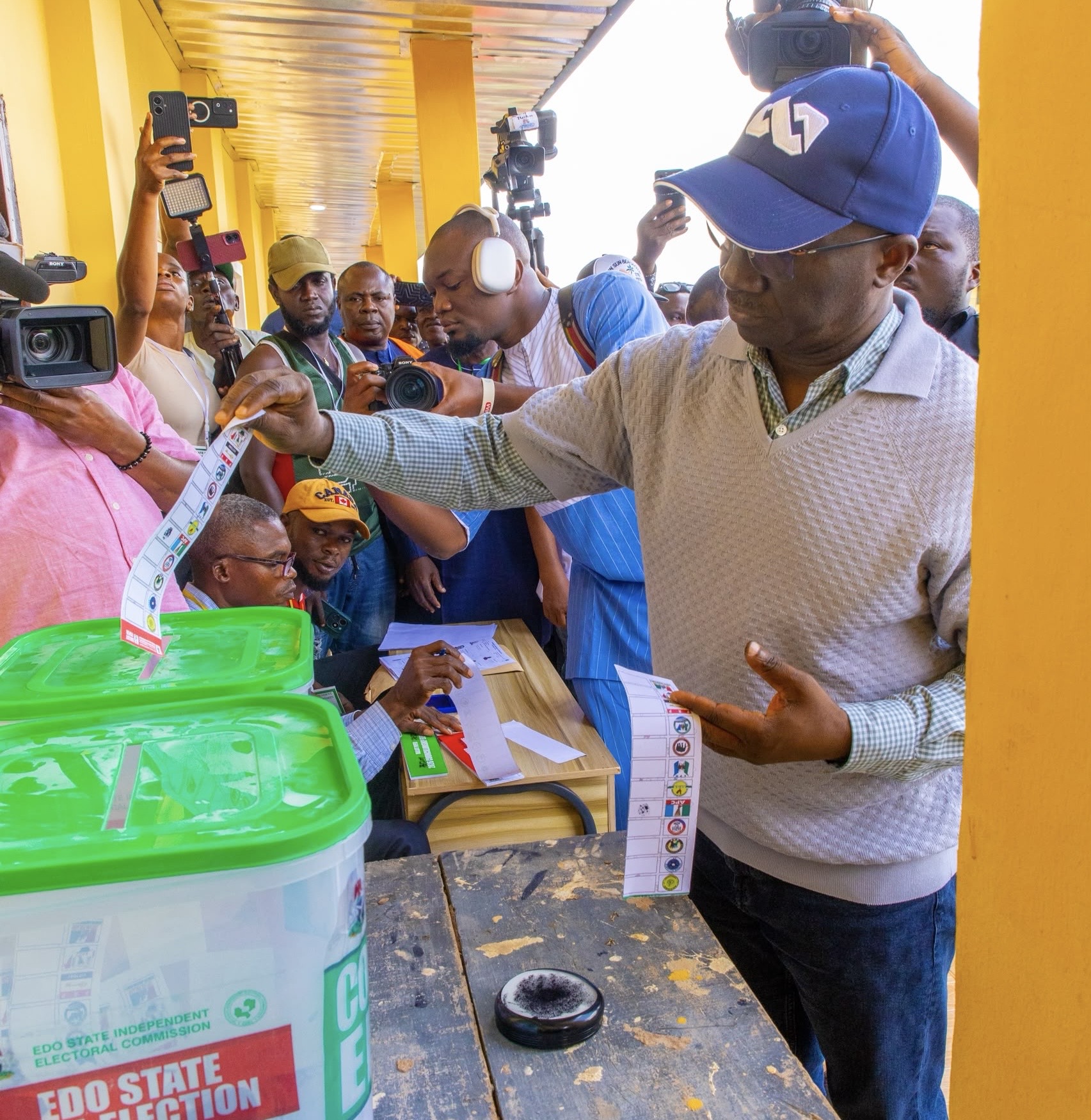 Peaceful Edo LG Polls Record High Voter Turnout, Says Okpebholo as Observers Commend Process
