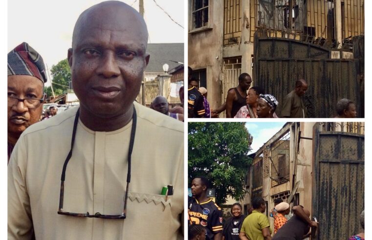 Egor Council Boss Visits Textile Mill Road Fire Victims, Promises Relief, Temporary Shelter