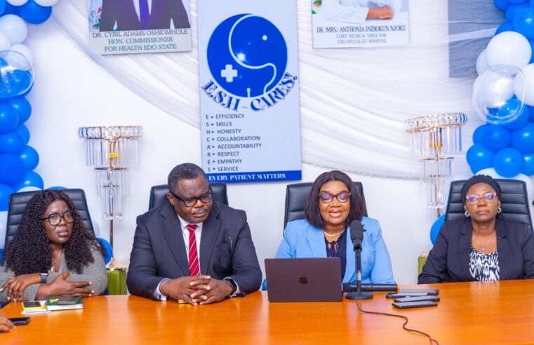 Edo Specialist Hospital lauds Okpebholo over IVF equipment, secures full residency accreditation