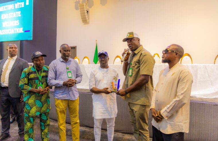 Okpebholo Assures Edo Welders of Business-Friendly Environment, Improved Power Supply