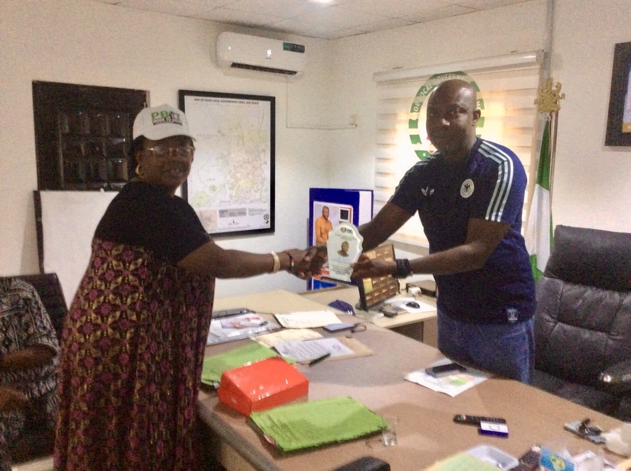 Egor Council Chairman, Osaro Eribo Receives Award of Excellence